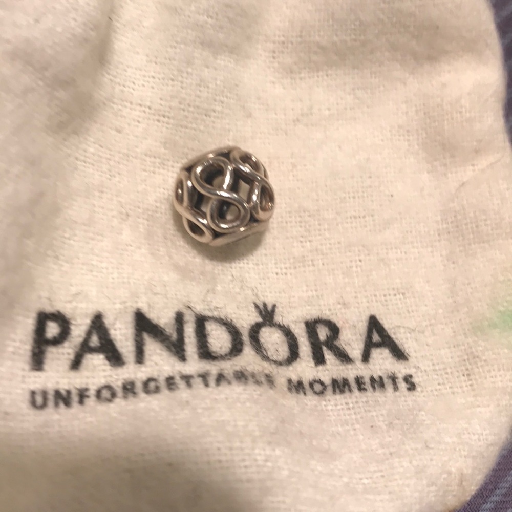 Infinity Shone Charm from Pandora